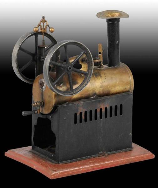 Appraisal: German Double Flywheel Overtype Steam Engine Description The engine includes