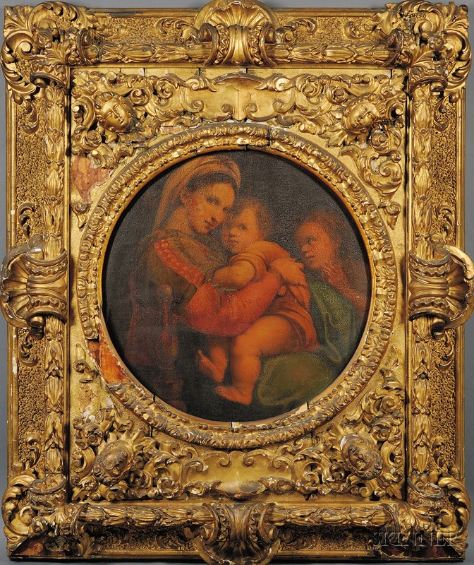 Appraisal: After Raffaelo Santi called Raphael Italian - Madonna della Sedia