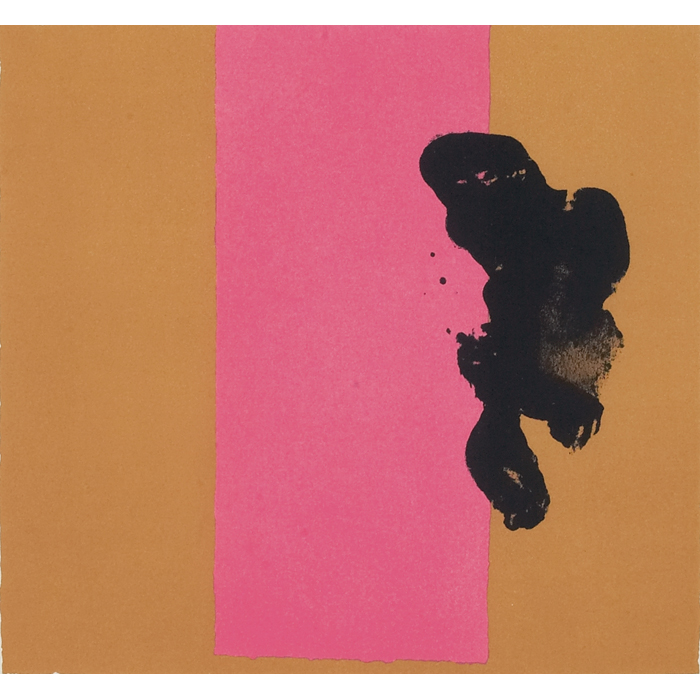 Appraisal: Robert Burns Motherwell American - ''Berggruen Series IV '' lithograph