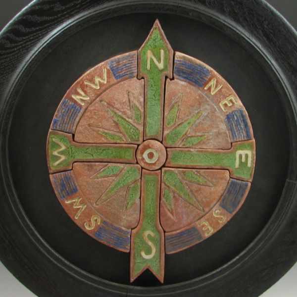 Appraisal: Mueller Tile compass set Excellent condition '' diameter to the