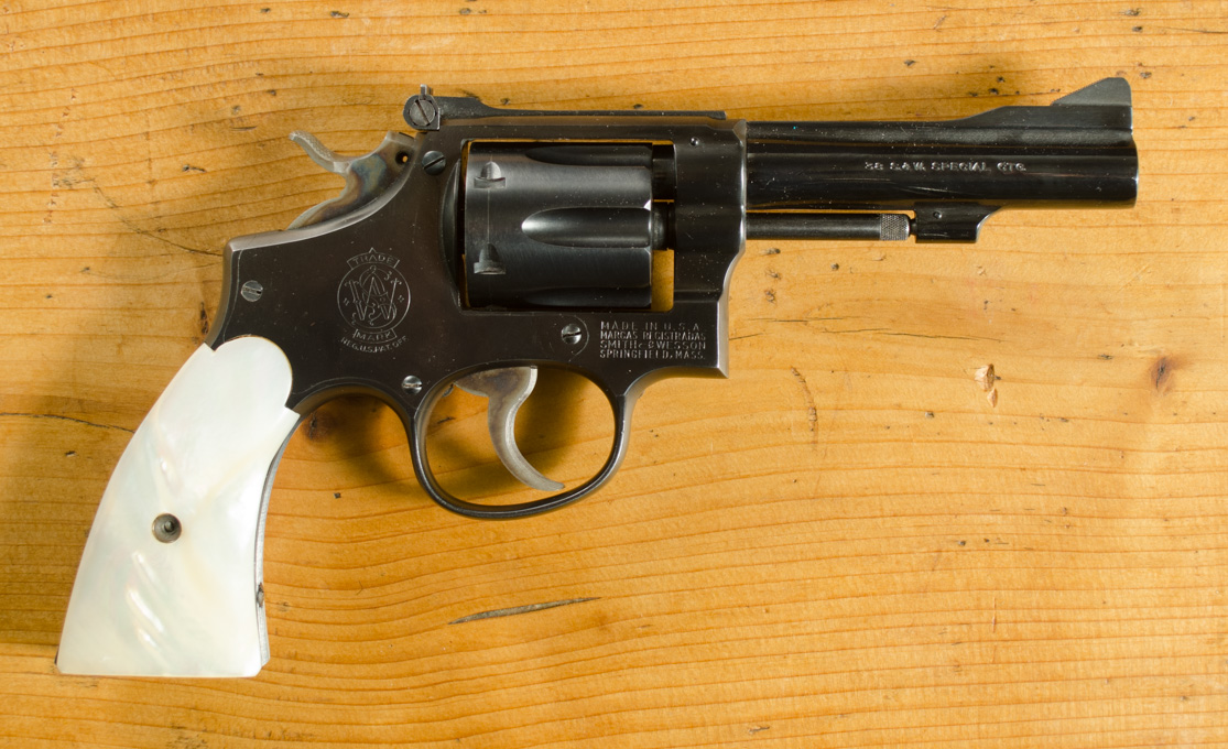 Appraisal: SMITH WESSON K- COMBAT MASTERPIECE DOUBLE ACTION REVOLVER special caliber