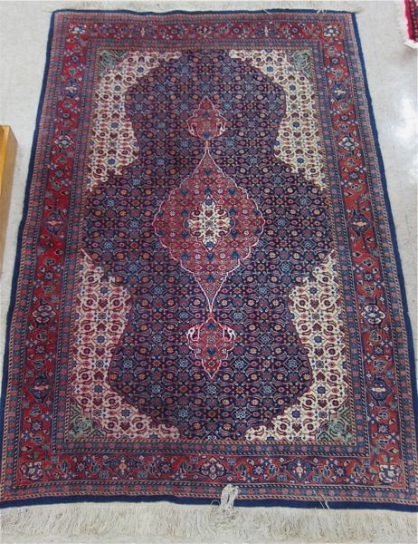 Appraisal: PERSIAN BIJAR AREA RUG Kurdistan Province northwestern Iran hand knotted