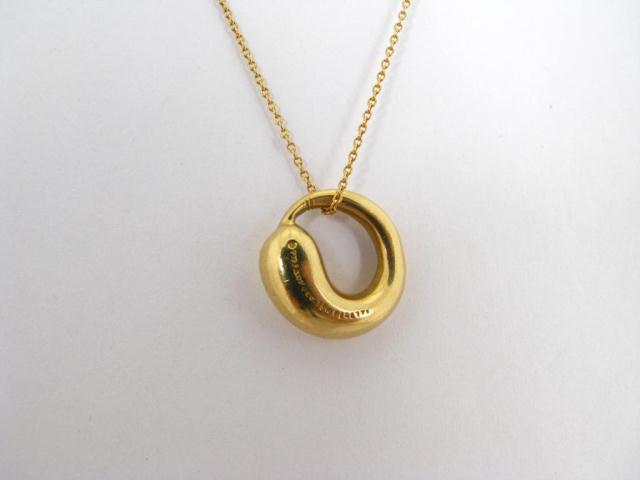 Appraisal: Tiffany Elsa Peretti K Yellow Gold Necklace '' chain