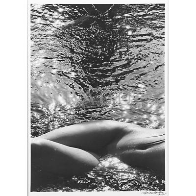 Appraisal: Lucien Clergue French b Two works of art Nu espa