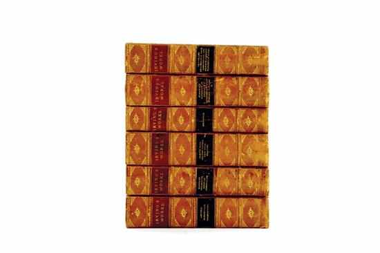 Appraisal: Fine leatherbound books works by Washington Irving Irving Washington IRVING'S