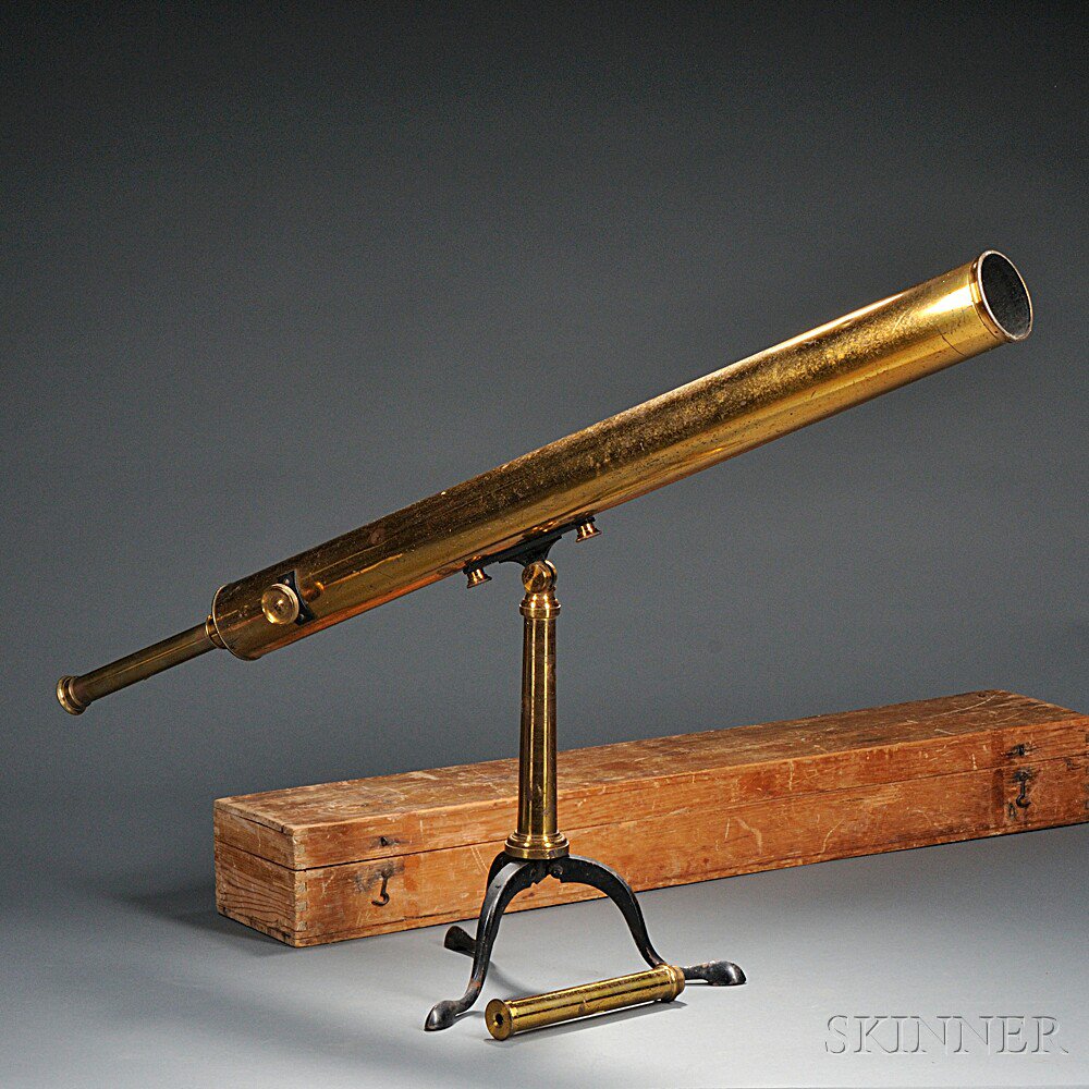 Appraisal: Bardou-type -inch Library Refractor Telescope th early th century the