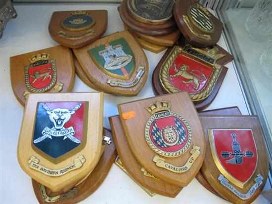 Appraisal: COLLECTION OF NAVAL PLAQUES