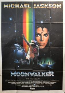 Appraisal: Moonwalker Italian Two Folio film poster starring Michael Jackson Titanus