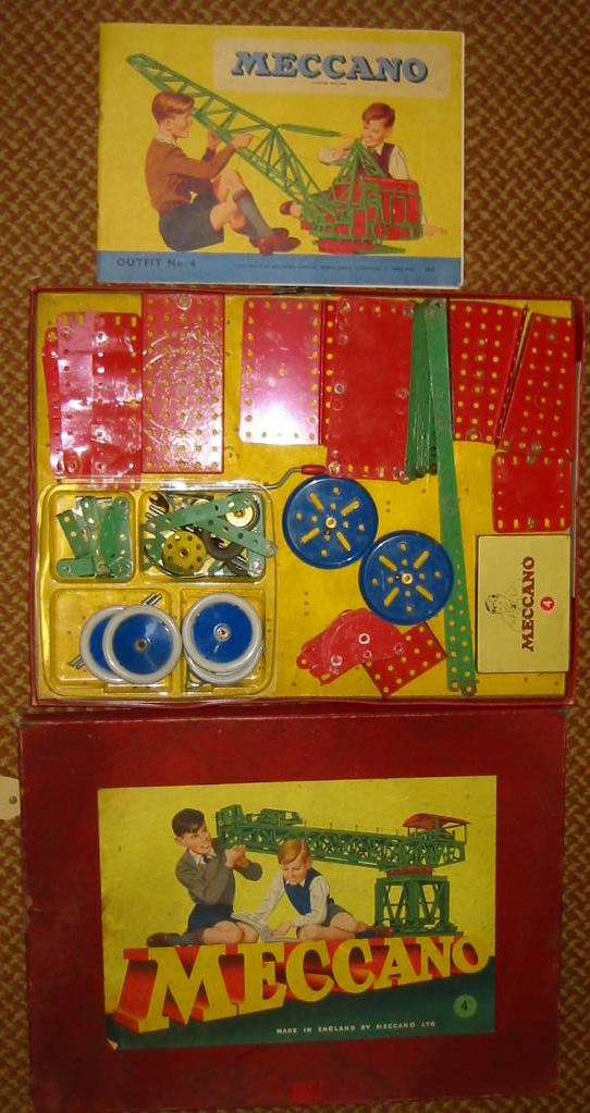 Appraisal: A Meccano No Outfit mainly red and green parts with