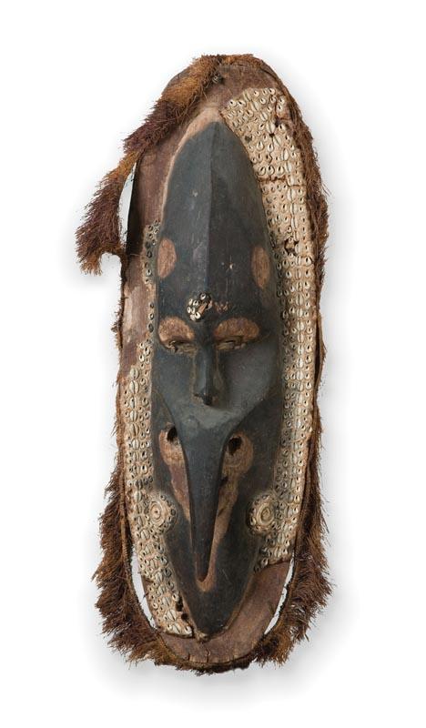 Appraisal: MASK Sepik River New Guinea early th century carved wood