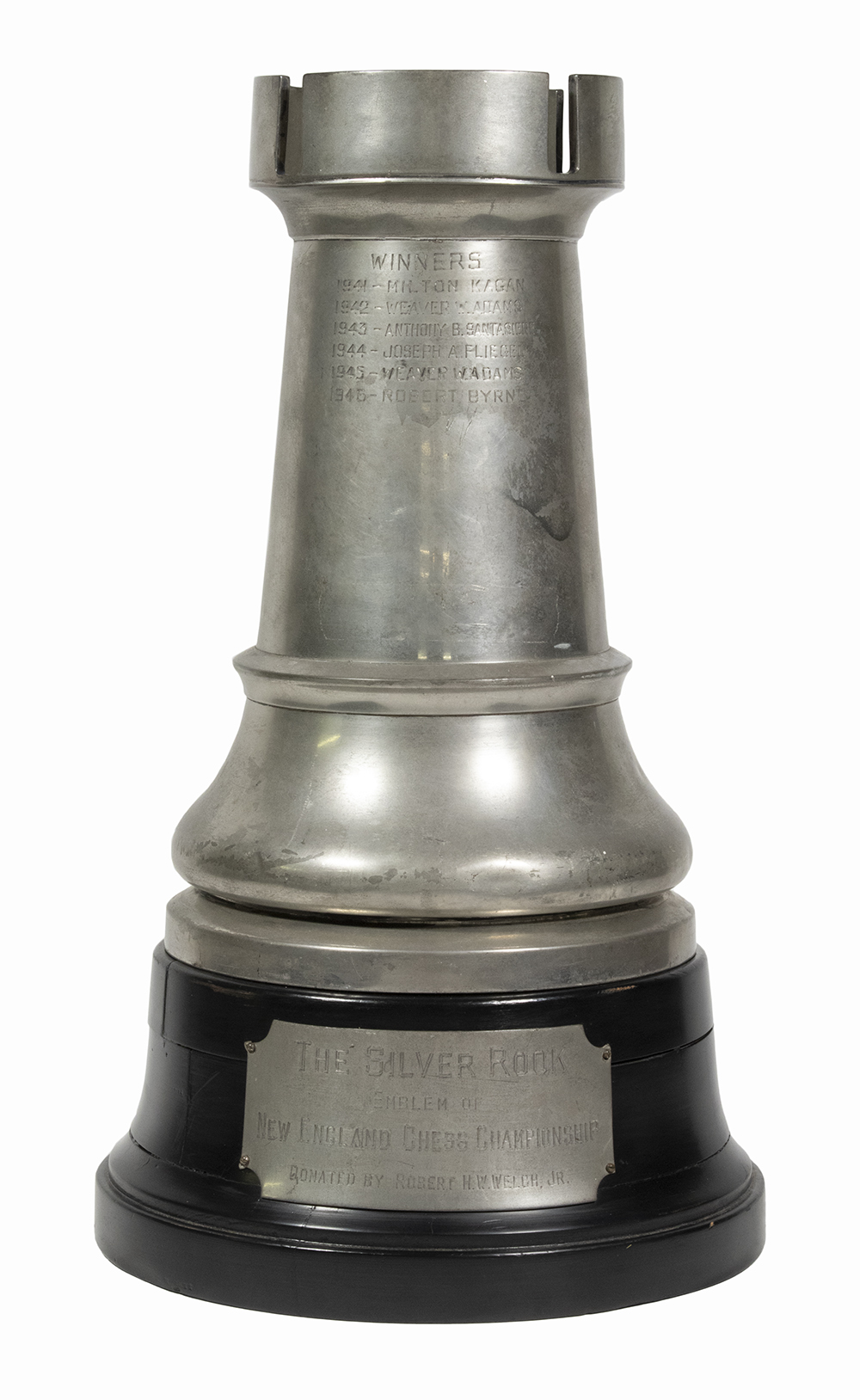 Appraisal: - SILVER ROOK TROPHY Emblem of the New England Chess