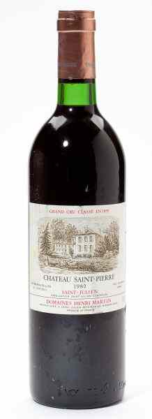 Appraisal: Chateau Saint-PierreSt Julien bottlebn lbslAcquired from the refrigerated unit of