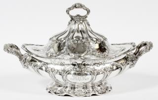 Appraisal: GORHAM STERLING COVERED TUREEN GORHAM STERLING COVERED TUREEN H W