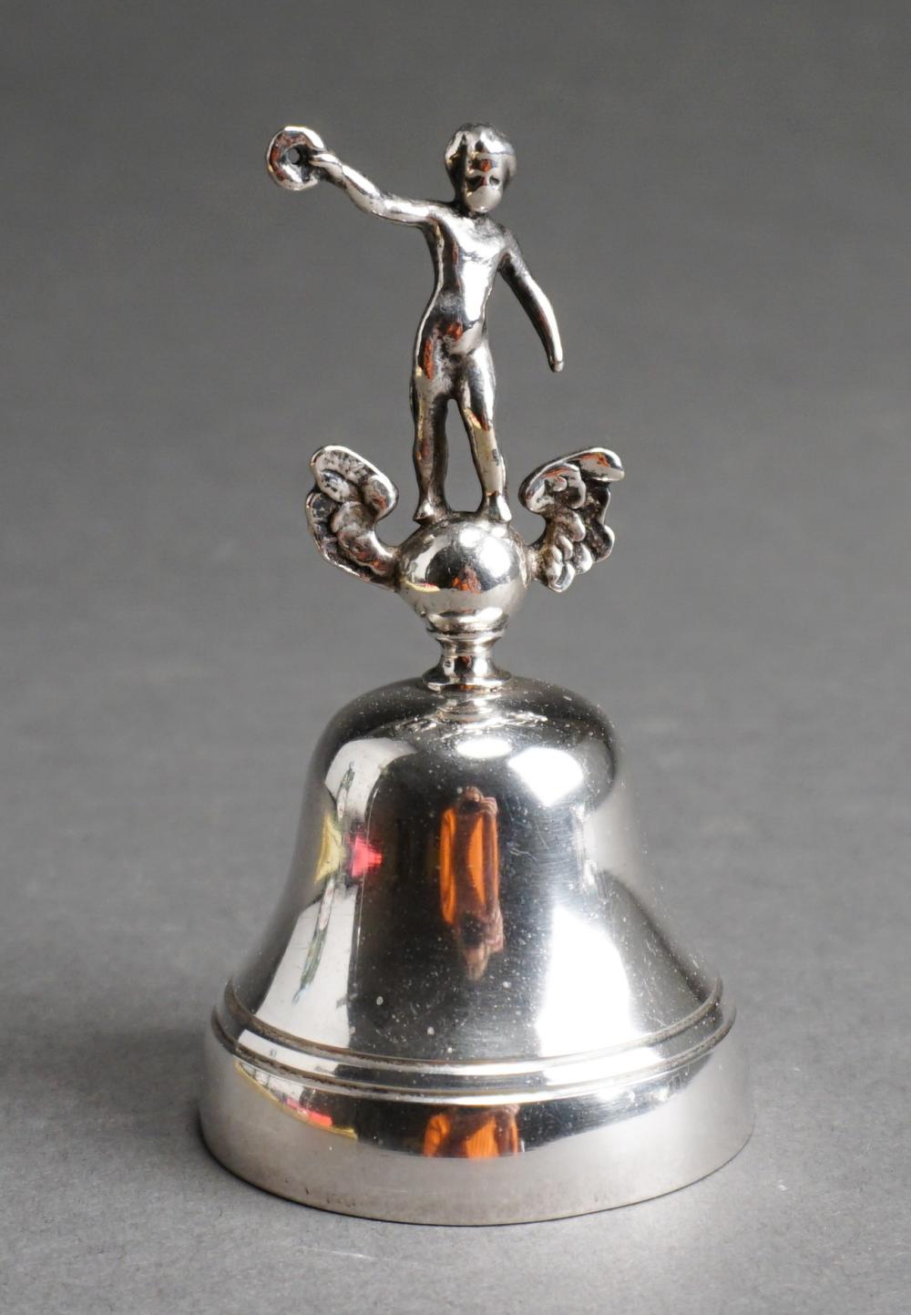 Appraisal: Sterling Silver Figural Dinner Bell ozt