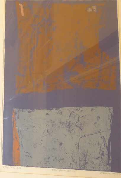 Appraisal: DAVID ROSE OLD FORMATION SCREENPRINT