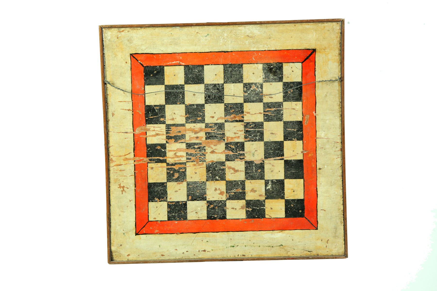 Appraisal: DECORATED GAME BOARD American late th-early th century Single board