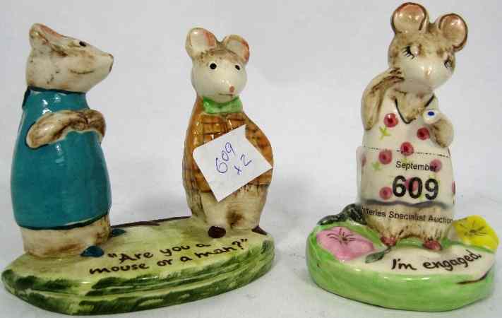 Appraisal: Beswick Kitty Macbride figures The Ring And Strained Relations