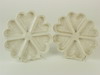 Appraisal: CREAMWARE LOT - One heart shaped creamware shortbread mold together