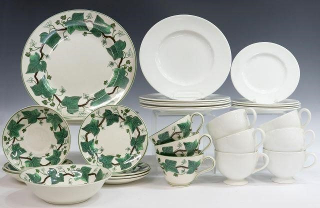 Appraisal: lot of English Wedgwood tableware assembled including pieces creamware in