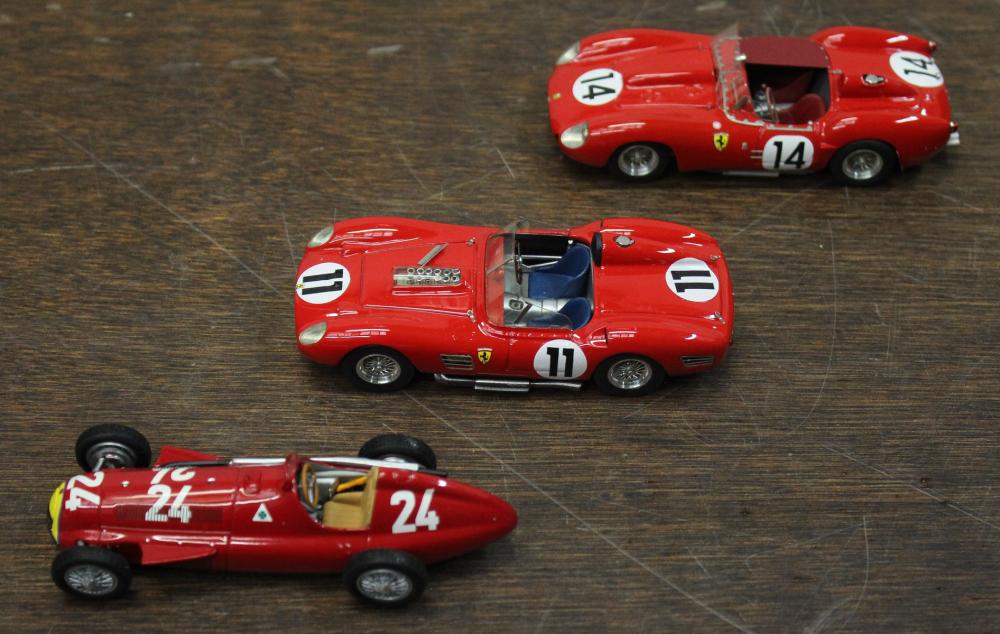 Appraisal: THREE SCALE MODEL CARS including two La Phoenix the first