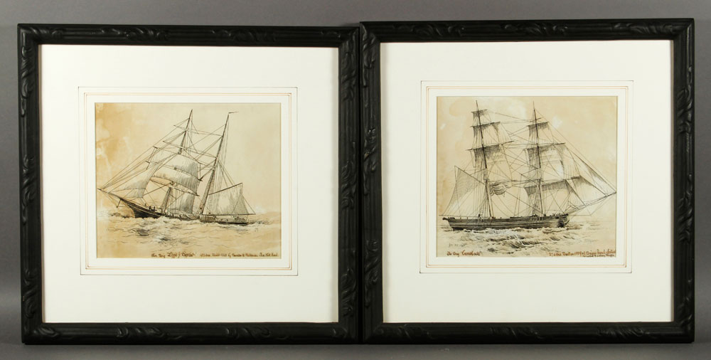 Appraisal: - Engravings by J H Lot of two hand colored