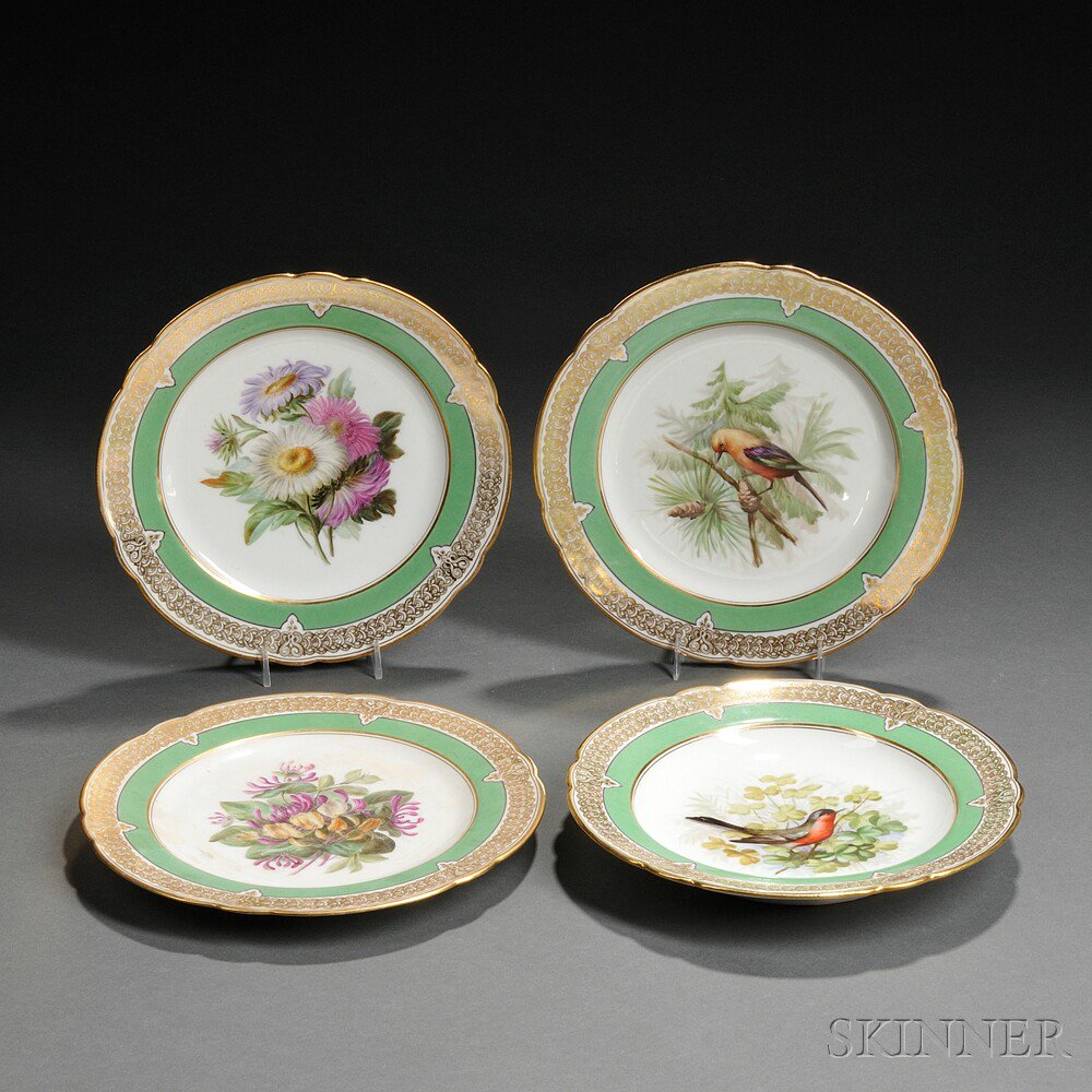 Appraisal: Twenty-seven Pieces of Paris Porcelain France mid to late th