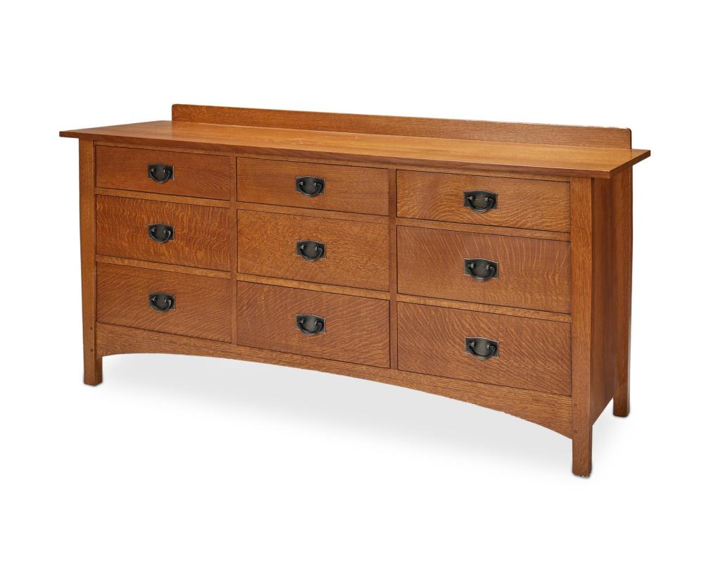 Appraisal: A contemporary Stickley Harvey Ellis dresser Circa s Manlius NY