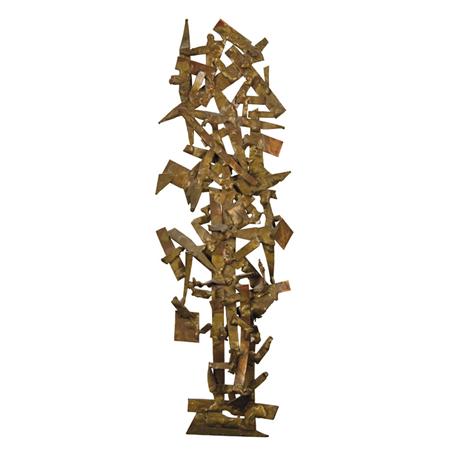 Appraisal: Priscilla Pattison American b Untitled Stacked Figures Estimate nbsp nbsp