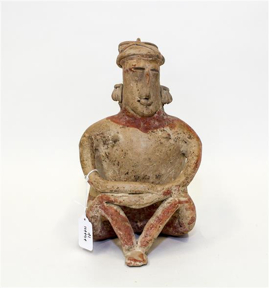 Appraisal: Sale Lot A Nayarit Pre-Columbian Style Pottery Figure depicting a