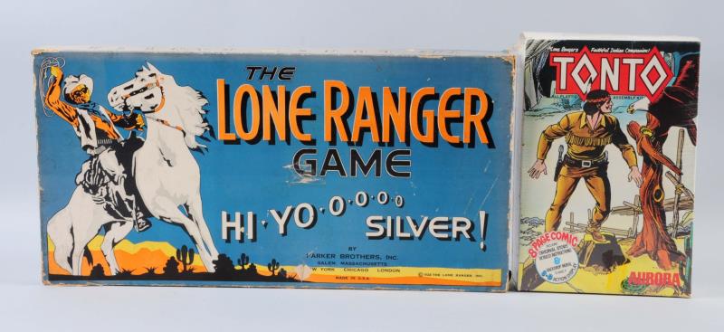 Appraisal: Lone Ranger Game And Tonto Model Kit This lot includes