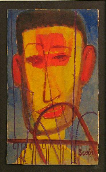 Appraisal: Sarkis Sarkisian American - Head of a man signed 'Sarkis'