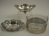 Appraisal: STERLING LOT - Four piece sterling lot consisting of an