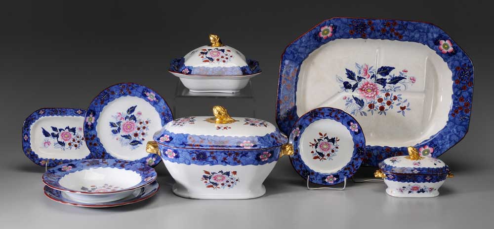 Appraisal: Set of Copeland China British early th century pieces with