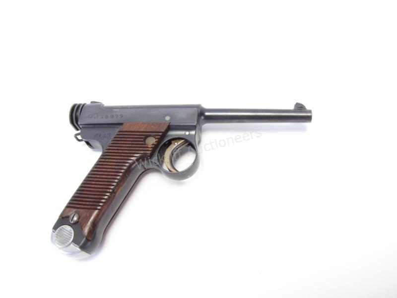 Appraisal: Japanese T- Type Nambu Pistol-Blued barrel Chambered in mm Detachable