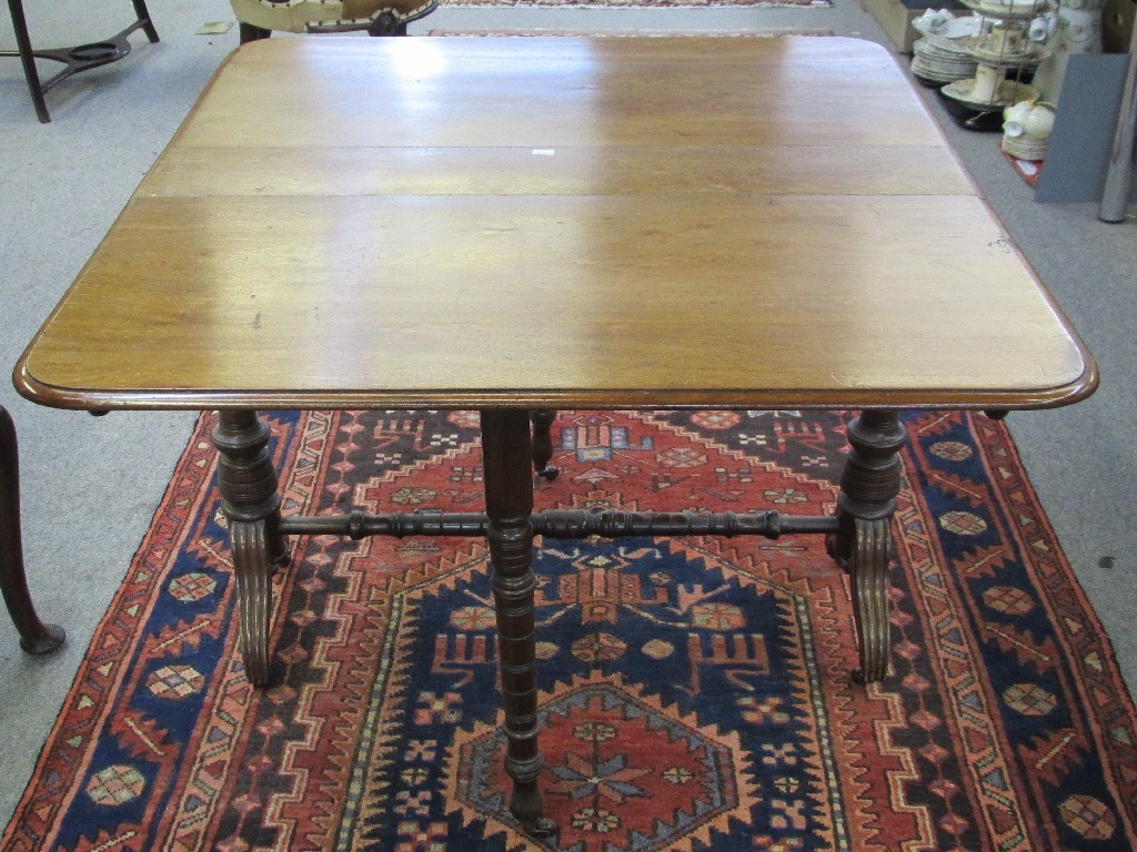 Appraisal: Victorian mahogany Sutherland table