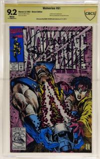 Appraisal: Marvel Comics Wolverine No CBCS Gold UNITED STATES TH CENTURY