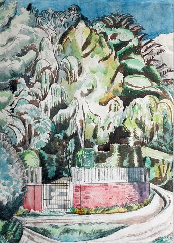 Appraisal: Paul Nash British - The Corner signed in pencil lower