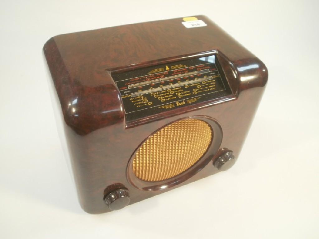 Appraisal: A Brown DAC A Bush Bakelite radio