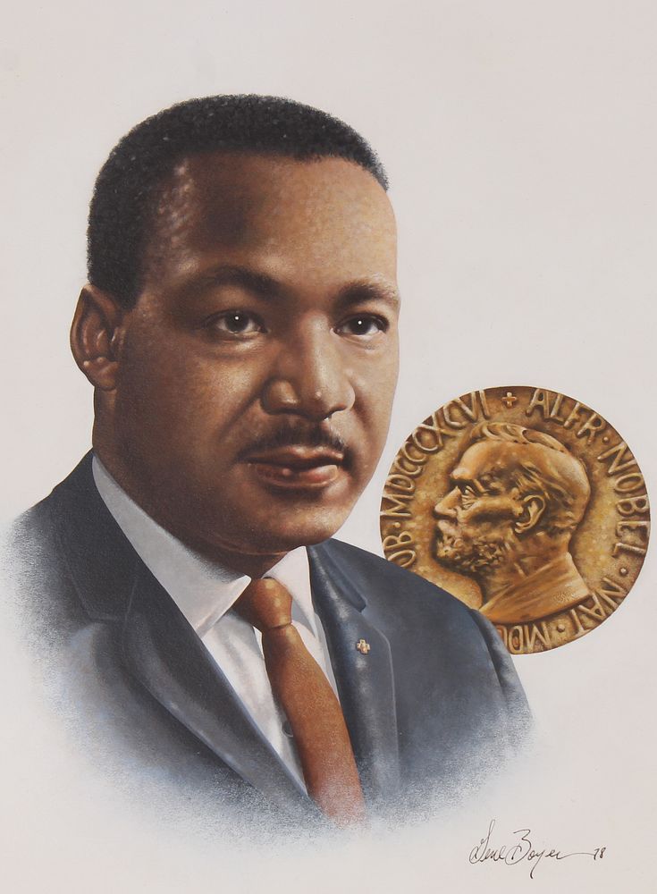 Appraisal: Gene Boyer th C Martin Luther King Jr Gene Boyer