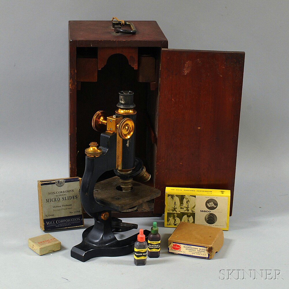 Appraisal: Spencer Lens Company Microscope Buffalo New York no with triple