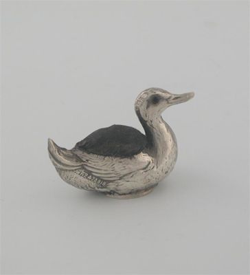 Appraisal: An Edwardian duck glass eyes makers mark partially worn '