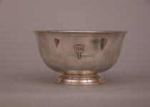 Appraisal: Reed and Barton Sterling Serving Bowl Simple elegant American footed