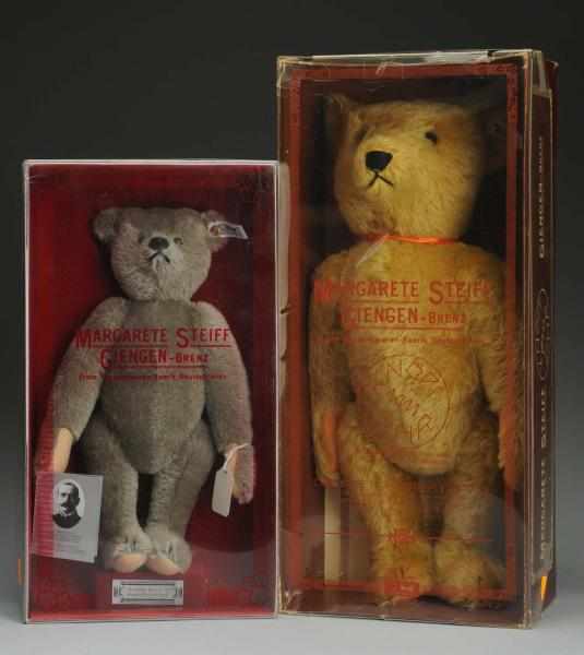 Appraisal: Lot of Steiff Mohair Bears Both Limited Edition models with