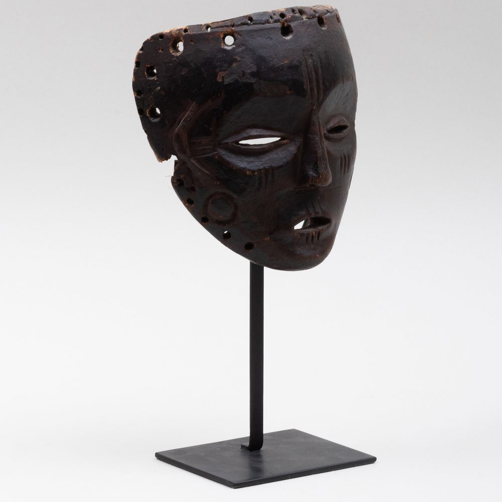 Appraisal: Lwena Wooden Mask Zambia x x in overall x in