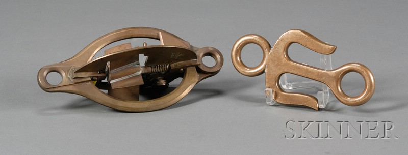 Appraisal: Walker's Patent Speed Indicator with propeller and worm gearing to