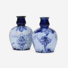 Appraisal: William Moorcroft for James Macintyre Co Florian Ware vases with