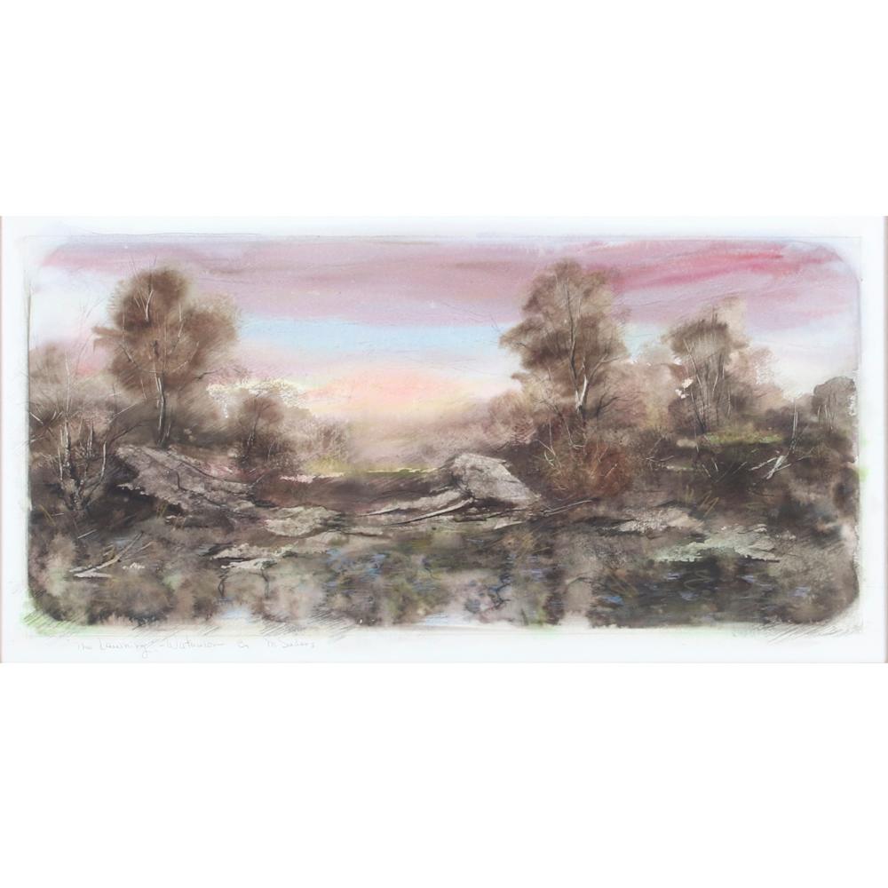 Appraisal: MARTIN SUDARS AMERICAN TH CENTURY THE DAWNING WATERCOLOR ON PAPER