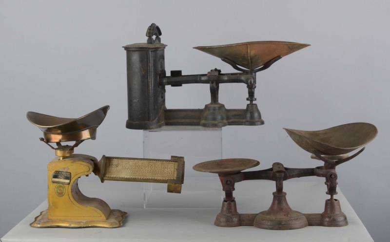 Appraisal: Lot of Mercantile Scales Including - manufactured by Palouze Manufacturing