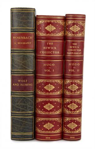 Appraisal: BIBLIOGRAPHY HUGO THOMAS The Bewick Collector A descriptive Catalogue of