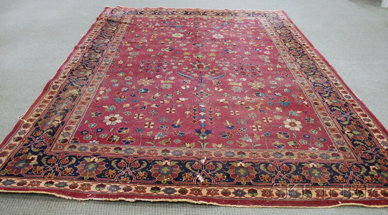 Appraisal: Isparta Carpet West Anatolia th century ft in x ft